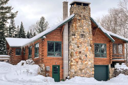 Long Lake House | Snowmobile Access Long Lake Winter Cabin Getaway