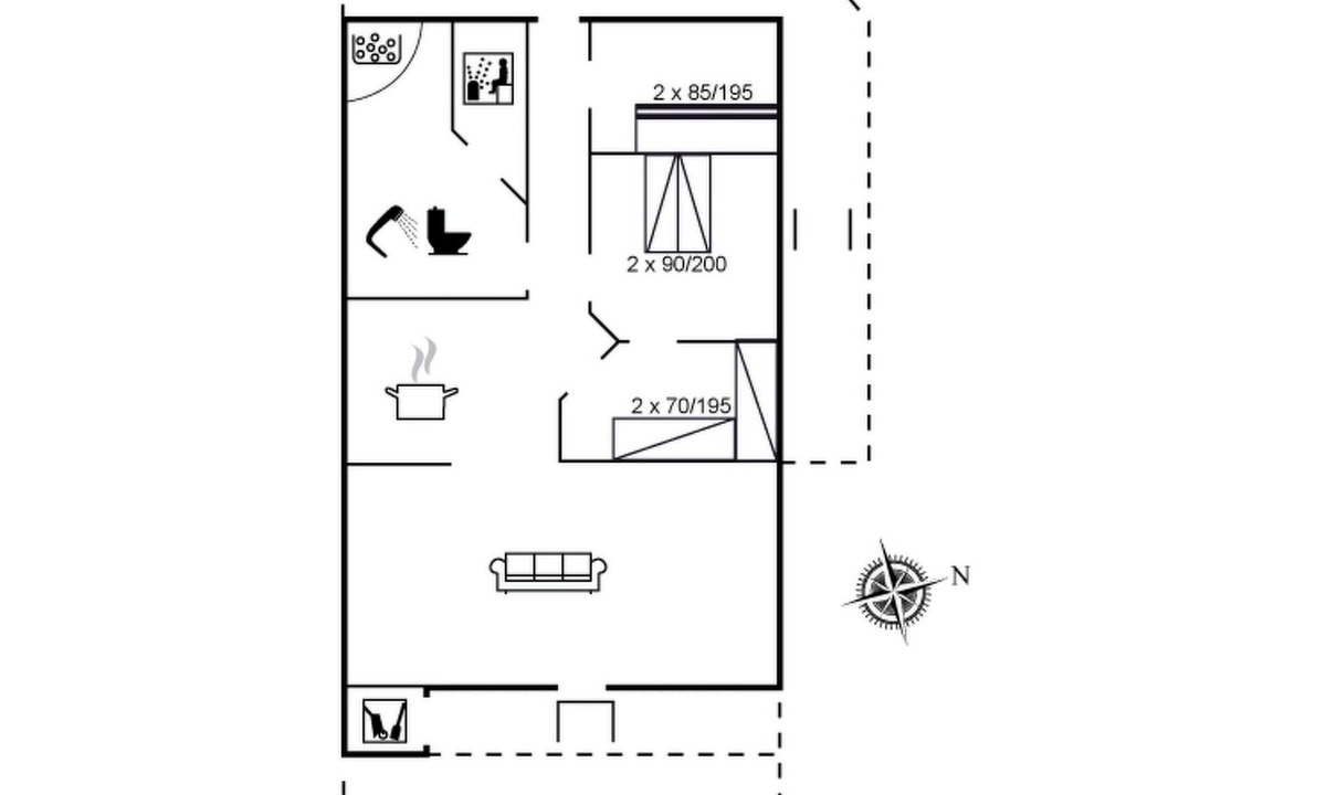 Trans House | "Sofie" - 150m from the sea by Interhome