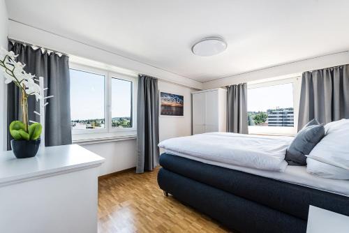 Kreuzlingen Apartment | SOHO 8 !Lake-Mountain View & Free Parking!