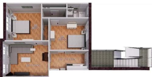 Ghent Apartment | Sojourn at Colley Manor Unit 6 Sleeps 4