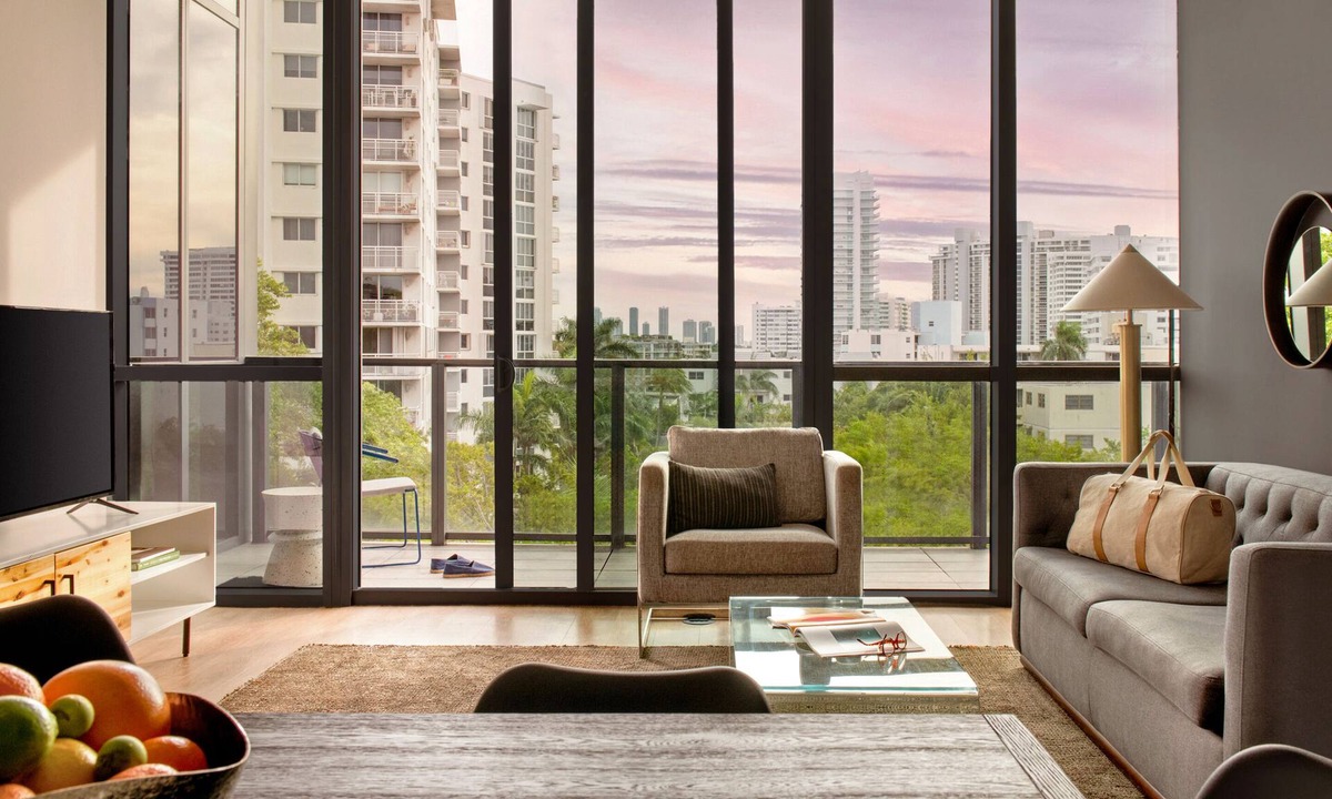 West Avenue Apartment | Sonder 17WEST | Stellar Three-Bedroom Apartment w/Balcony
