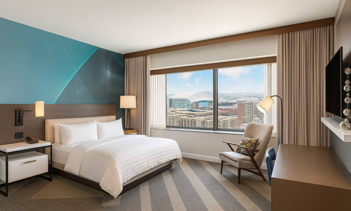 Downtown Houston Hotel | Sophisticated Urban Retreat w Scenic Houston Views