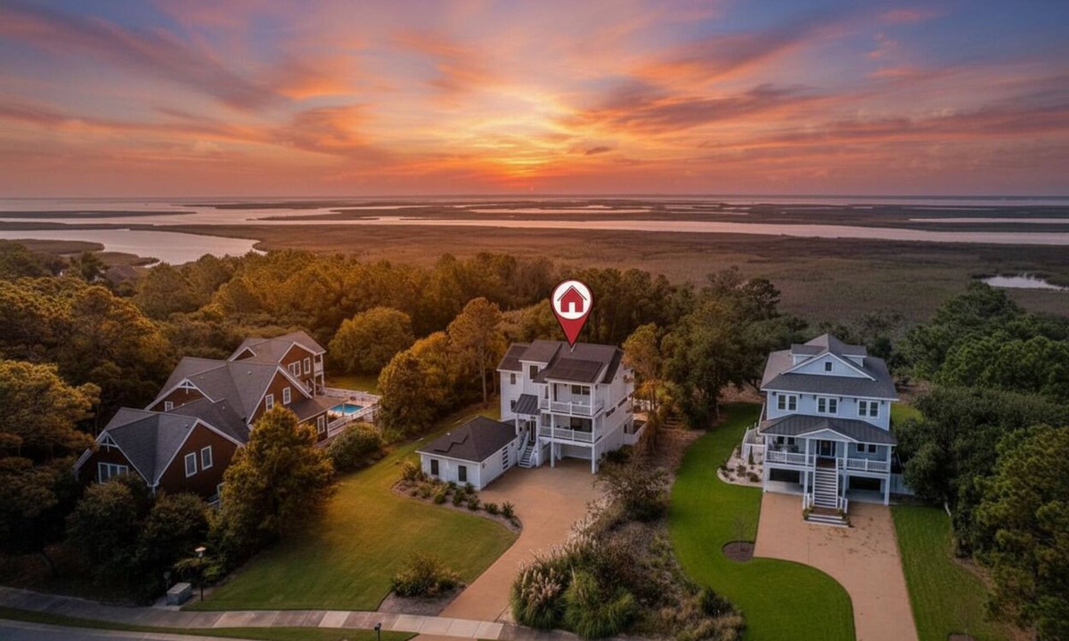 Corolla House | Soundfront Sunset Estate | Pool, Elevator, Hot Tub, Renowned Currituck Club Access