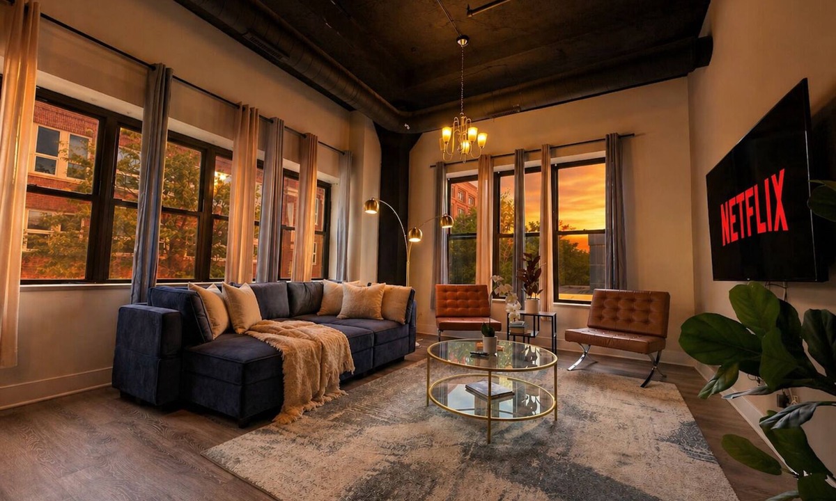 Near South Side Apartment | South Loop Chicago 3BR Corner Suite Near Museum Campus & Millennium Park