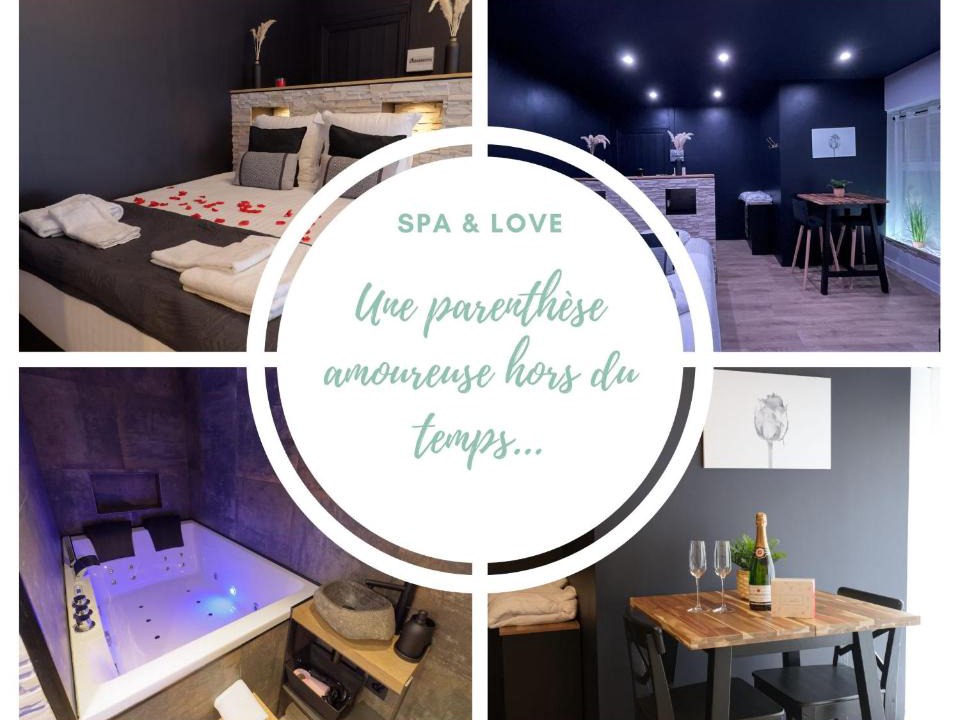 Aulnat Apartment | Spa & Love - Balnéo - Queen size - Cocooning