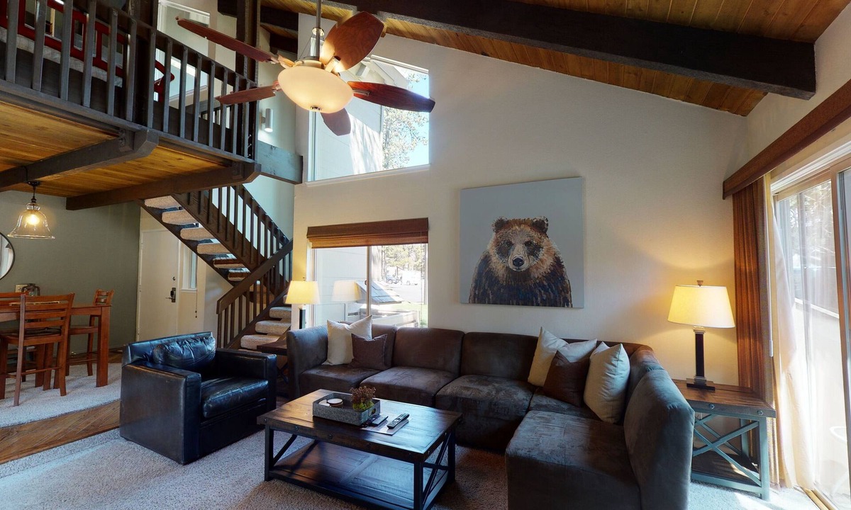 Tennis Village Condo | Spa-Side Escape with Warm Lodge Feel & A/C