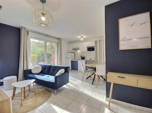 La Riviere-Saint-Sauveur Apartment | Spacieux T3, Neuf, Cosy, Terrasse Jardin, RDC