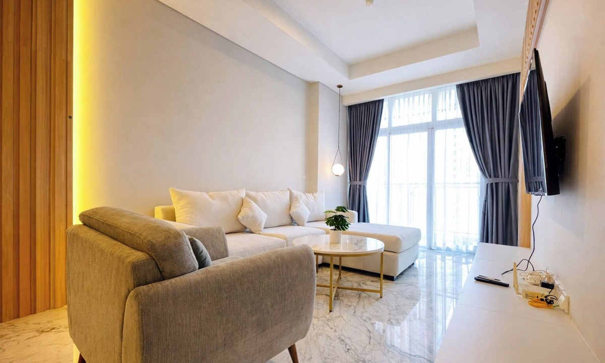 Kesawan Apartment | Spacious 2Br Apartment At Condomonium Podomoro City Deli Medan