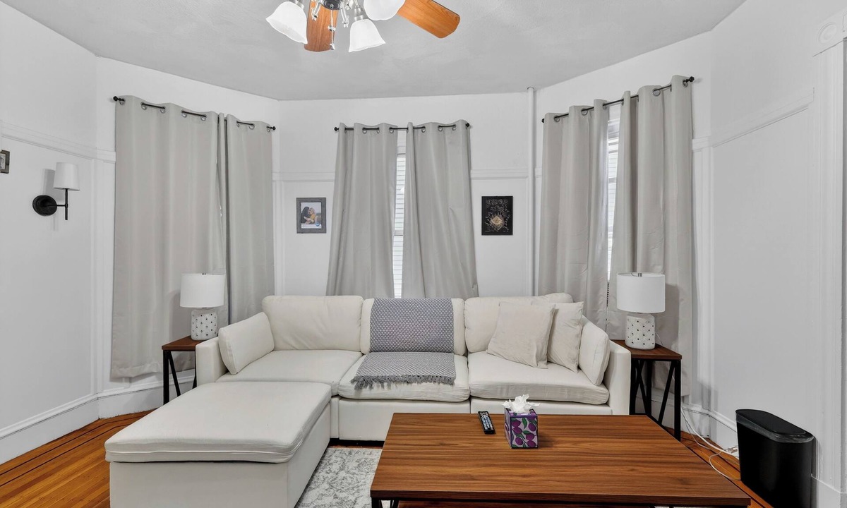 Malden Apartment | Spacious 2Br home in Malden with AC & heat
