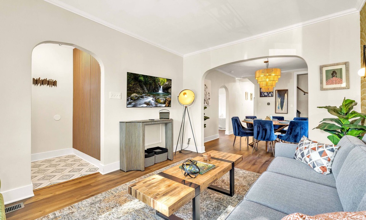 Brookfield House | Spacious 2BR Retreat Full Basement Coffee Bar Pet Friendly