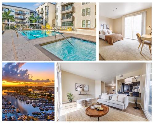 Del Rey Apartment | Spacious 3-Bedroom 3BTH Apt in Marina Del Rey! Pool, Hot Tub