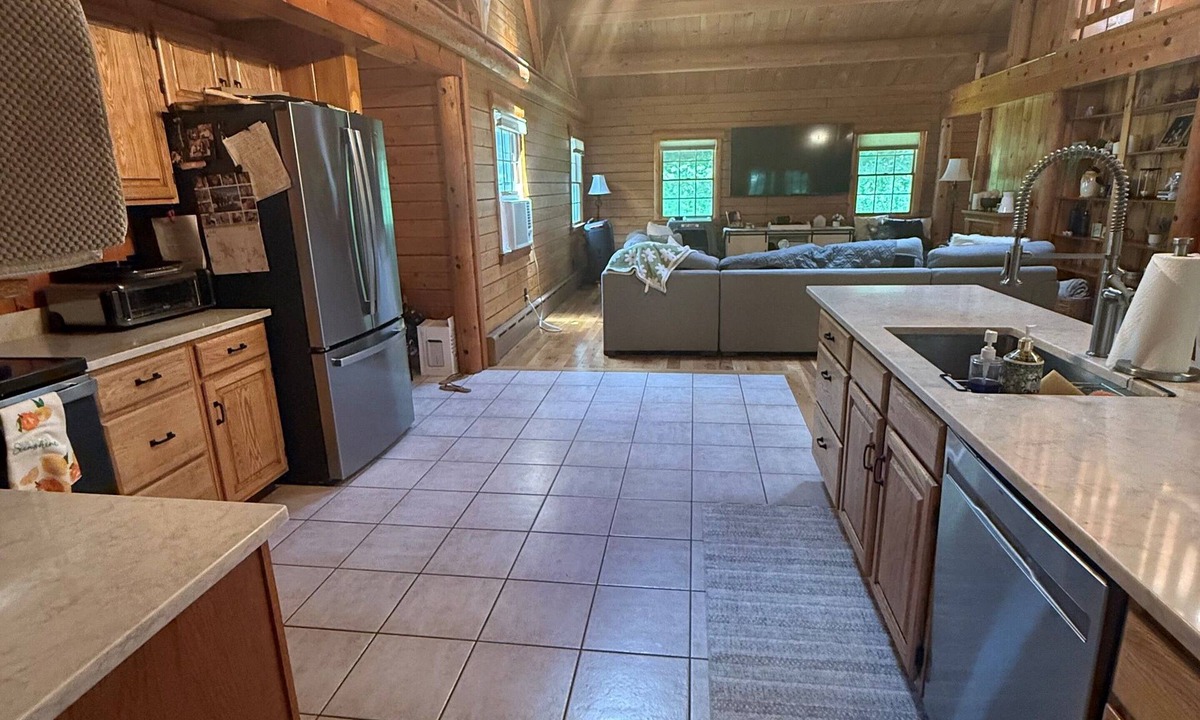 Bethel Cabin | Spacious 3BR Home with Fire Pit, Loft & Private Patio