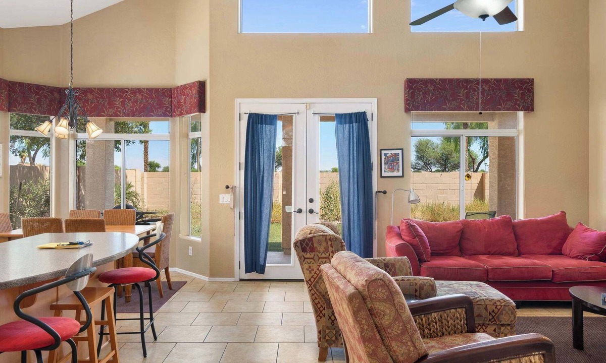 Palm Valley House | Spacious 4BR Oasis, Patio & Views in Goodyear