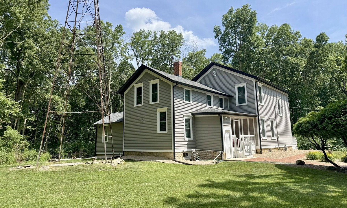 Oswego Other | Spacious 5-bedroom farmhouse in charming Oswego with private woods