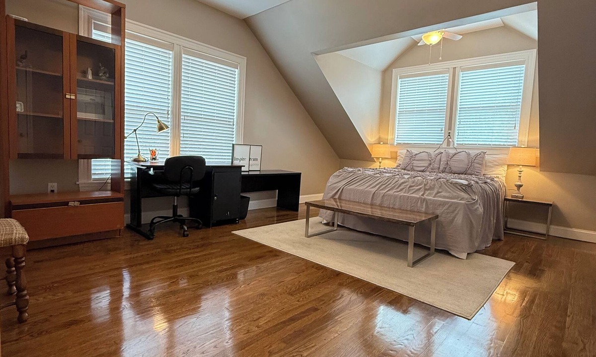 West Newton Condo | Spacious and Charming 2BR condo with deck central AC/Prime location in Newton