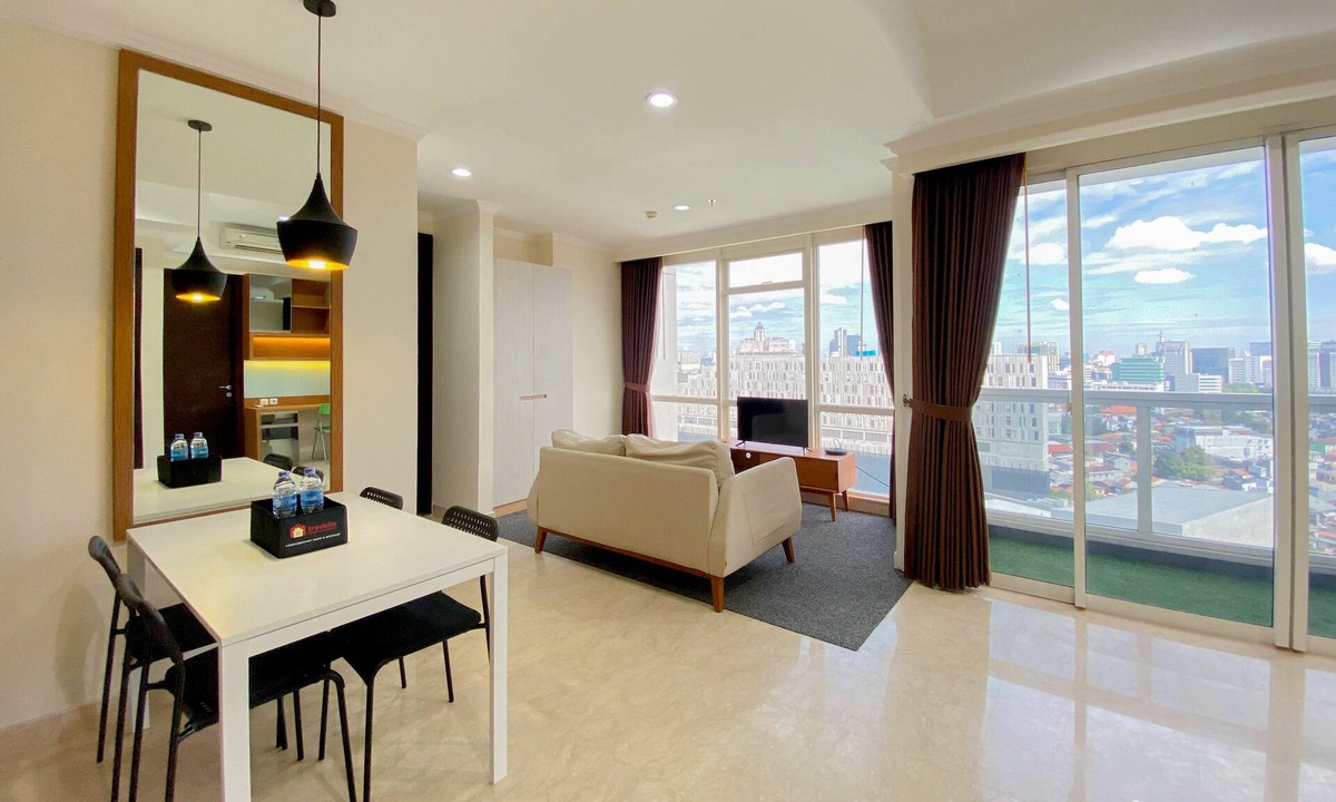 Jakarta Apartment | Spacious And Combined 2Br At Menteng Park Apartment