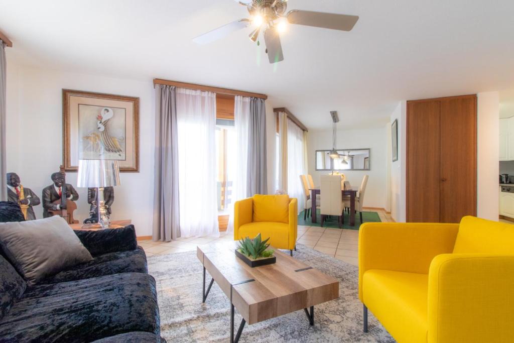 Sion Apartment | Spacious and stylish 3 bedroom apartment in Sion