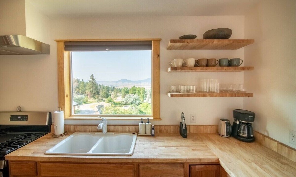 Helena West Side Apartment | Spacious artist's studio loft apartment with view