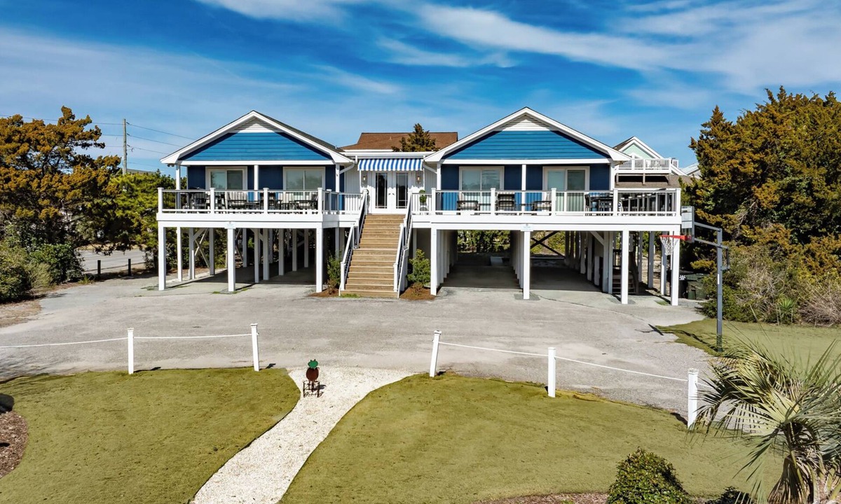Shell Island House | Spacious Beach House – Elevator, Decks & Easy Beach Access