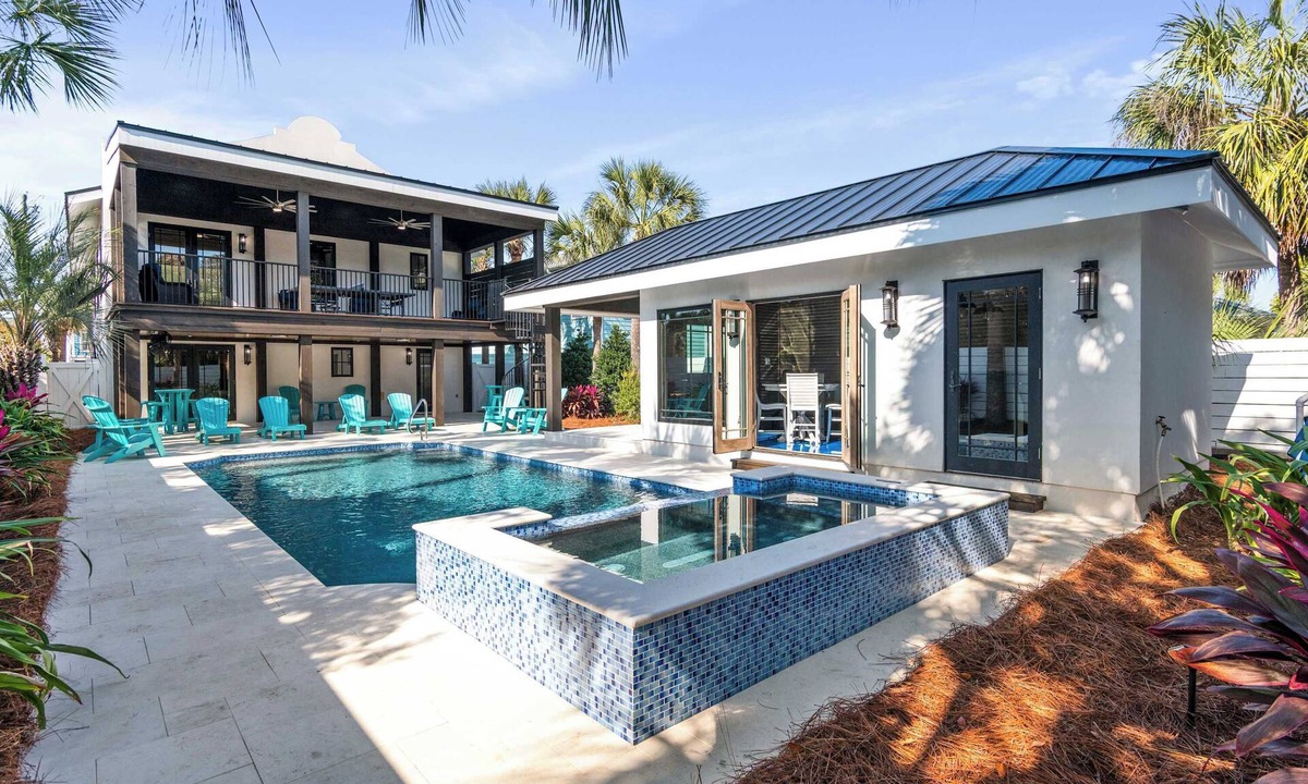Crystal Beach House | Spacious beach home w/pool & game room