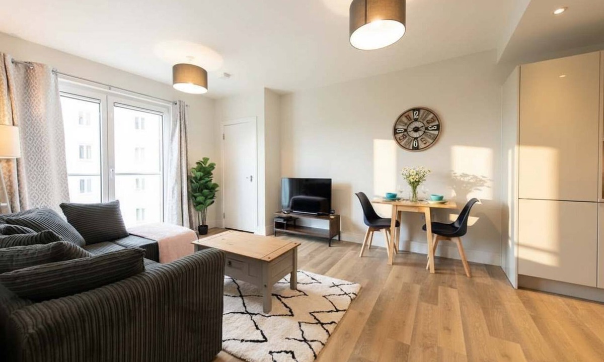 Crawley City Centre Apartment | Spacious & Bright 1 Bed Apartment in Crawley