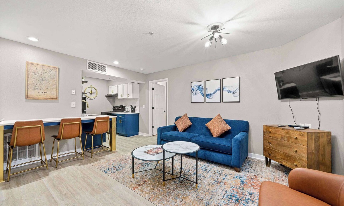 Garden Hills Apartment | Spacious Buckhead Condo Pets welcome Free Parking