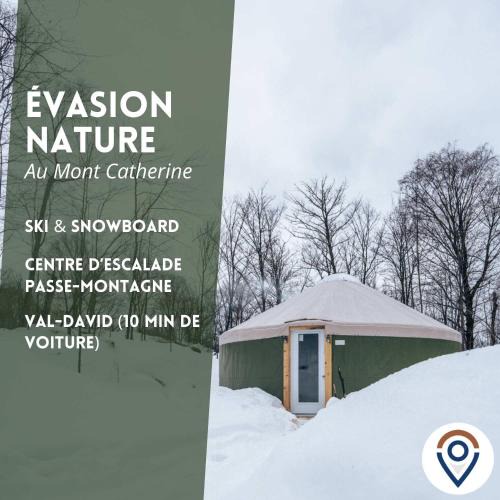 Sainte-Agathe-des-Monts House | Spacious Yurt in the Woods