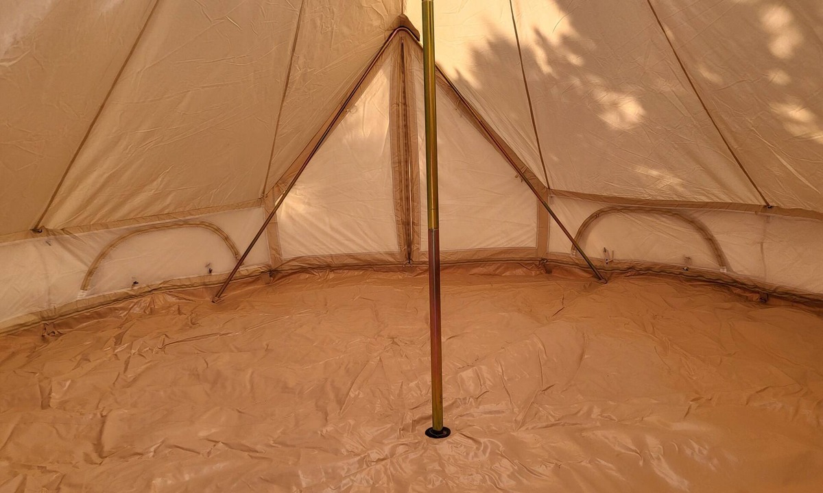 Chambers House | Spacious Canvas Glamping Bell Tent