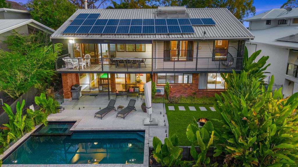 Coolum Beach House | Spacious Coastal Getaway with Poolside Views