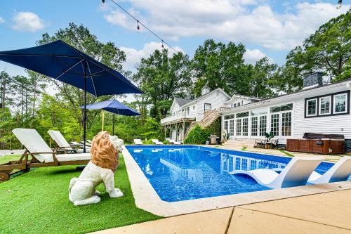 Durham House | Spacious Durham Home w/Fire Pit & Hot Tub!