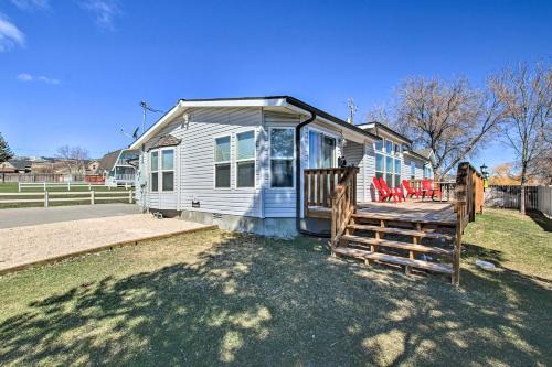 Hyland Beach House | Spacious Family Home w/Kayak + Deck on Bear Lake!