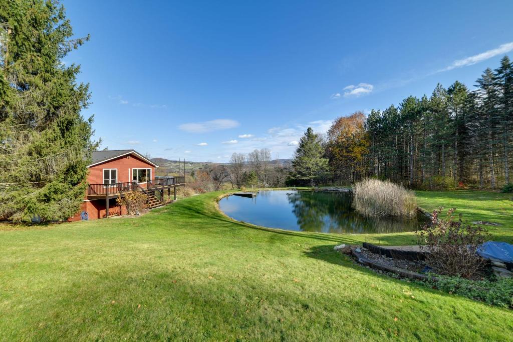 Dryden House | Spacious Finger Lakes Home with Mountain Views