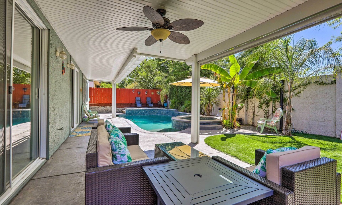 Folsom House | Spacious Folsom Getaway w/Pool & Hot Tub!