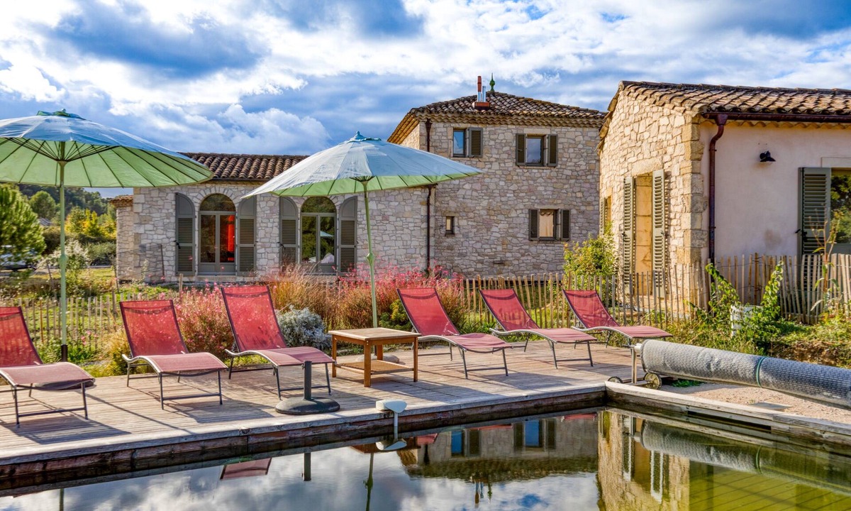 Saint-Mathieu-de-Treviers House | Spacious villa with 25 m pool and spa, mountain view, 20 min from Montpellier