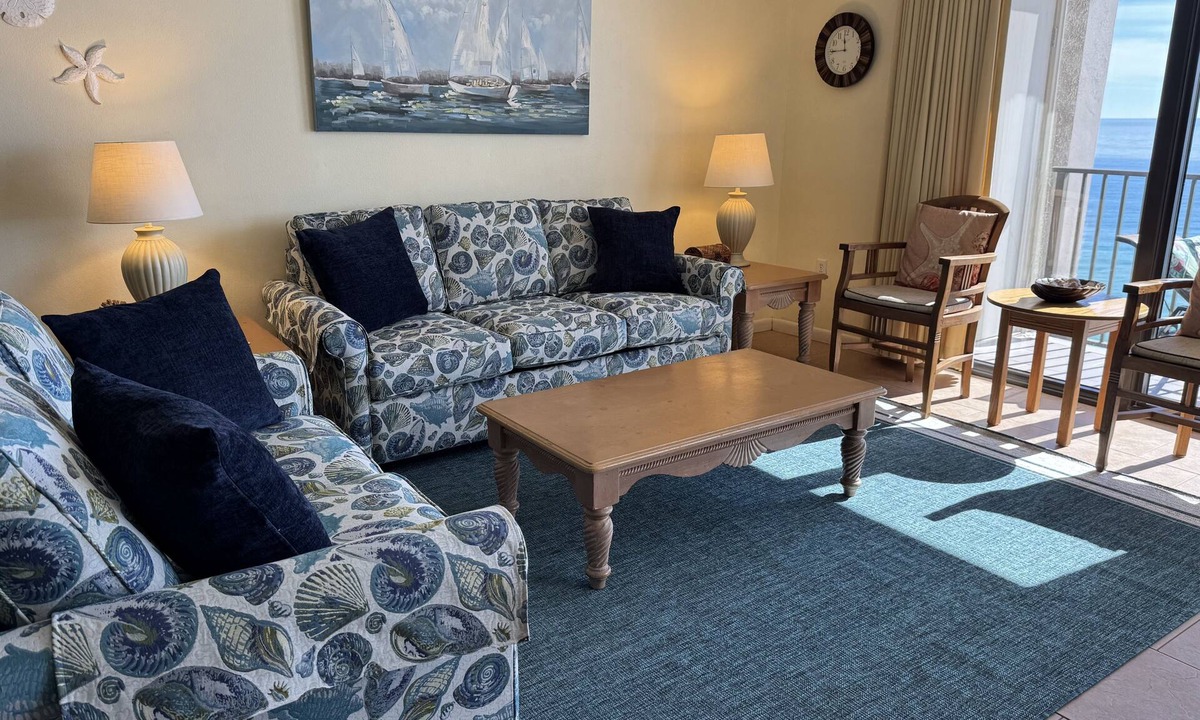 Orange Beach East Condo | Spacious Gulf Front 3 BR Phoenix X 1114, Stunning Balcony Views