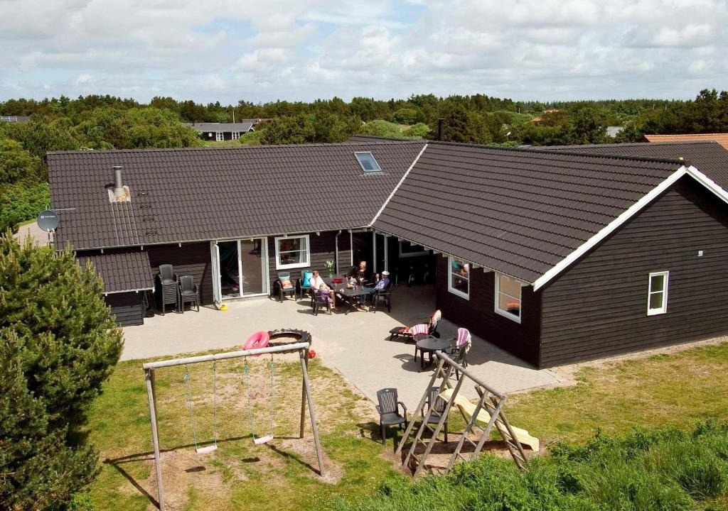 Vejers Strand House | Spacious Holiday Home in Vejers Strand with Pool