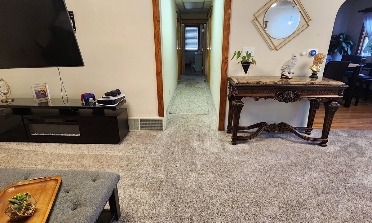 Scottsbluff House | Spacious home in downtown Scottsbluff with hot tub and large backyard deck.