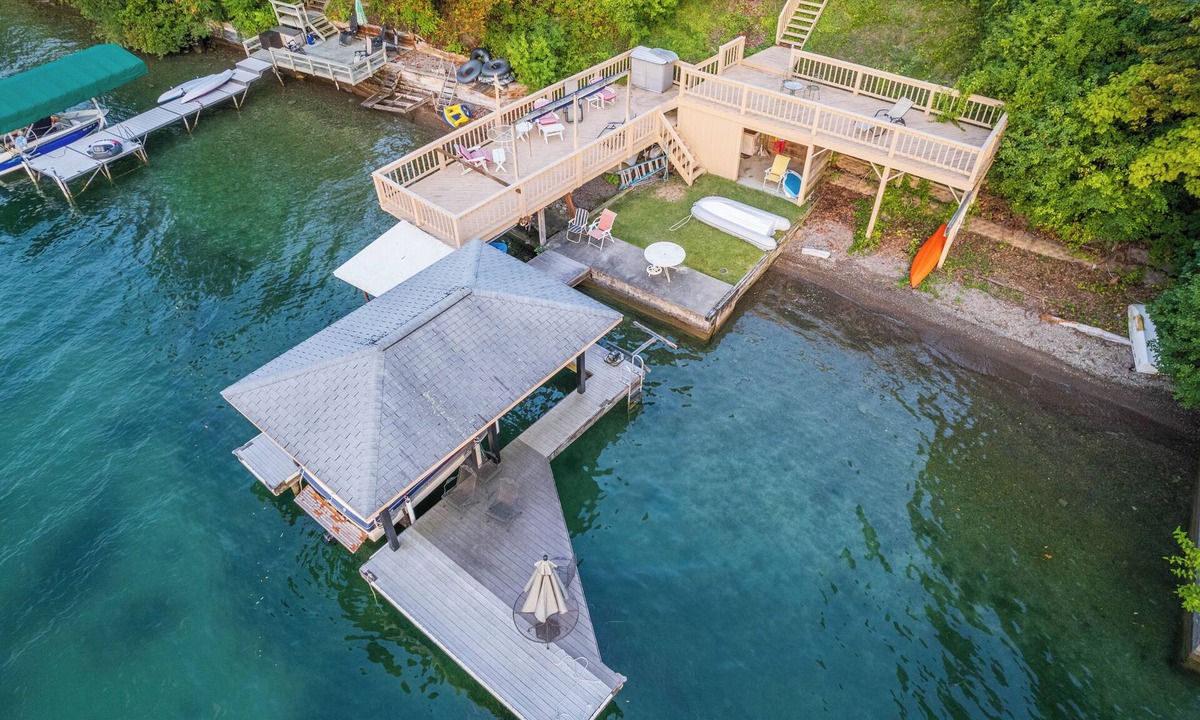 Canandaigua House | Spacious home with private lake front