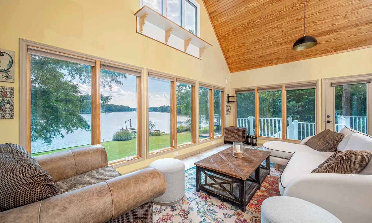 Hillsborough House | Spacious Lakefront Retreat with Canoe & Views