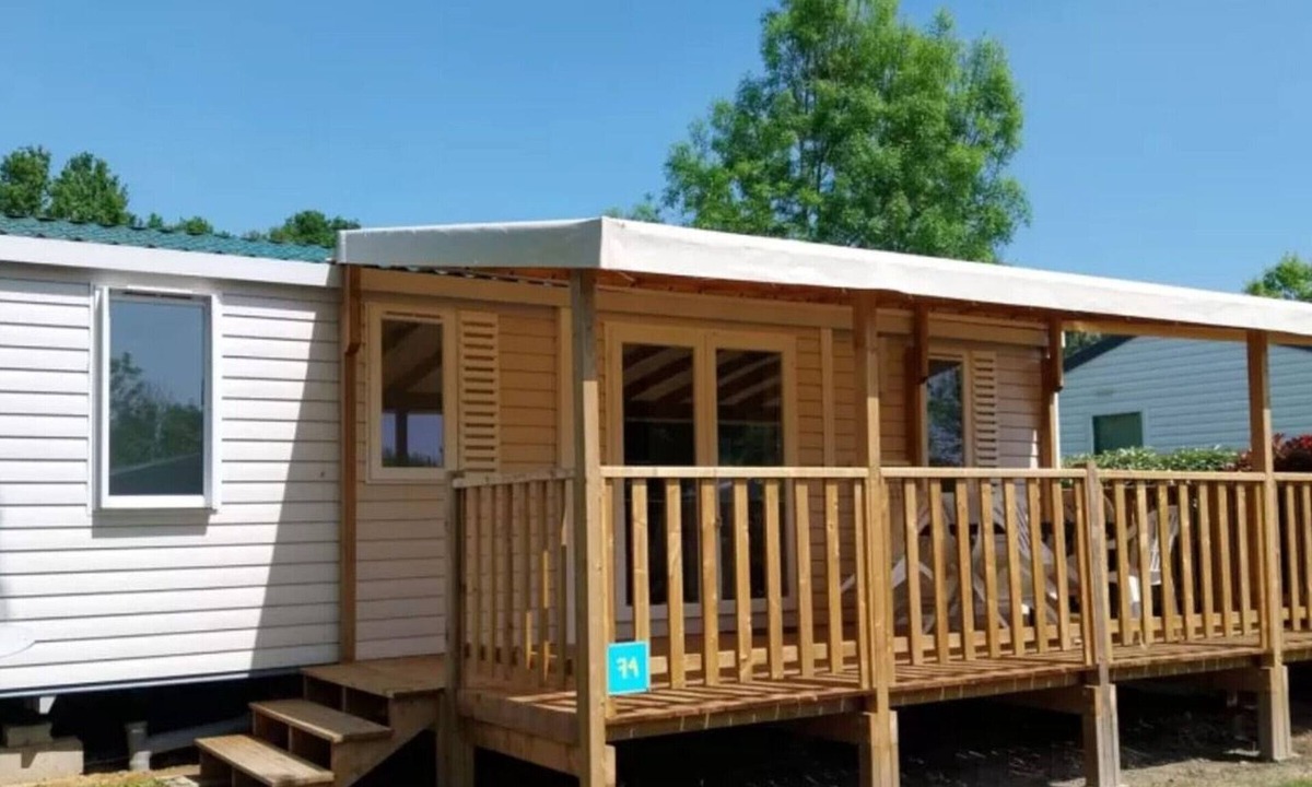 Sandrans House | Spacious mobile home 6 pers with terrace