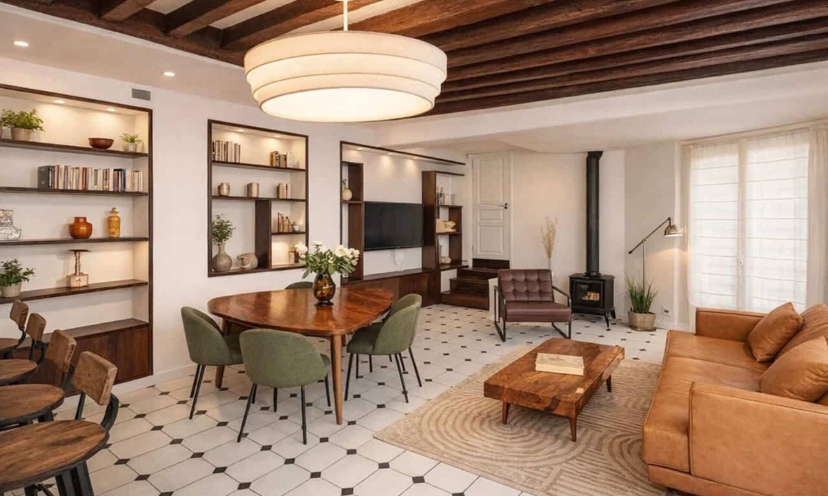 Quartier de la Folie-Mericourt Apartment | Spacious & modern property in Le Marais
