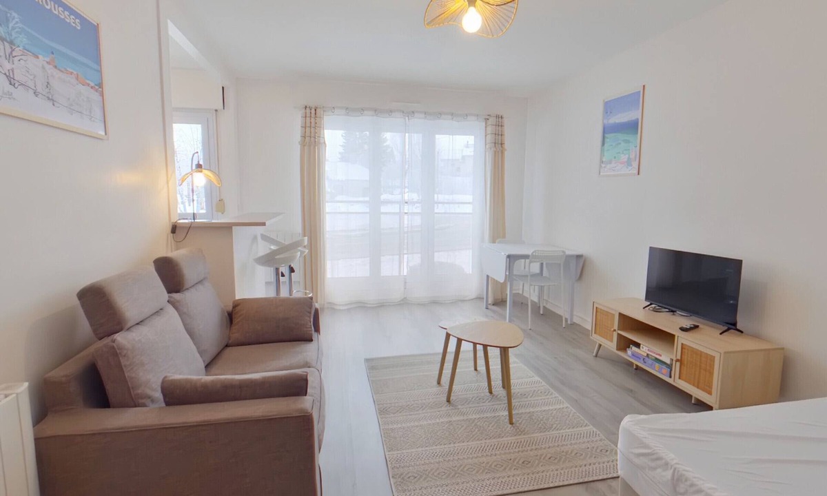 Les Rousses Apartment | Spacious Studio, Quiet and Central