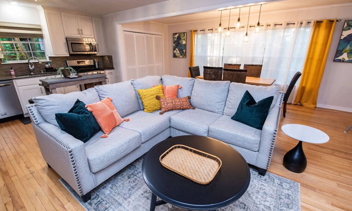 Little Rock House | Spacious, stylish home with fenced yard!