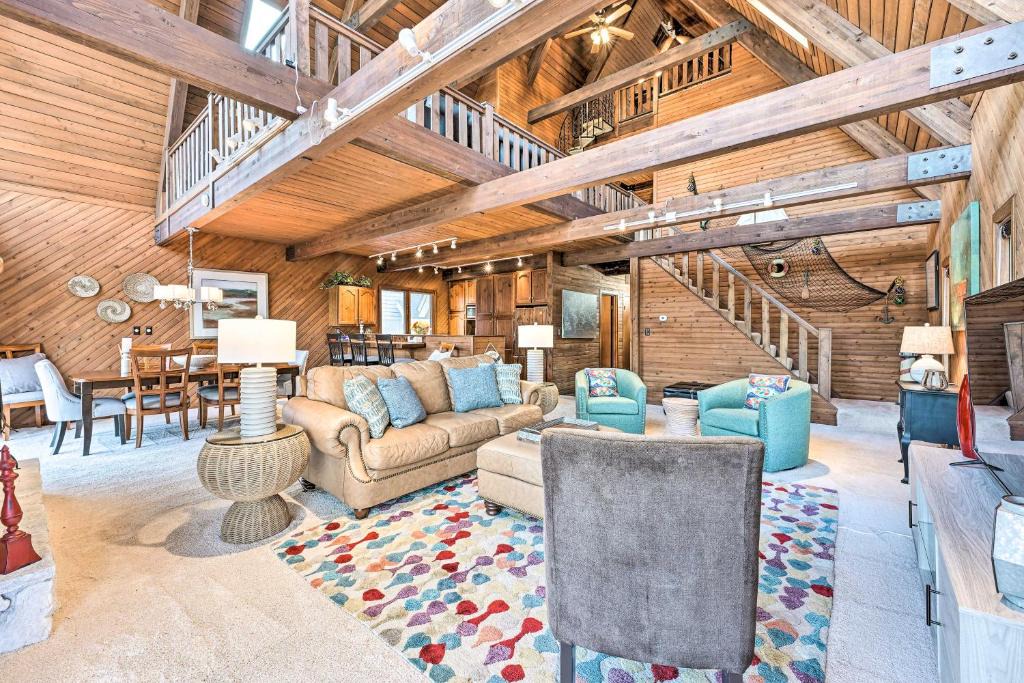 Syracuse House | Spacious Syracuse Getaway with Waterfront Deck!