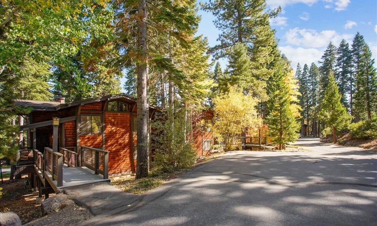 Tahoe City Condo | Spacious Townhome in the Trees Rocky Ridge Unit #75