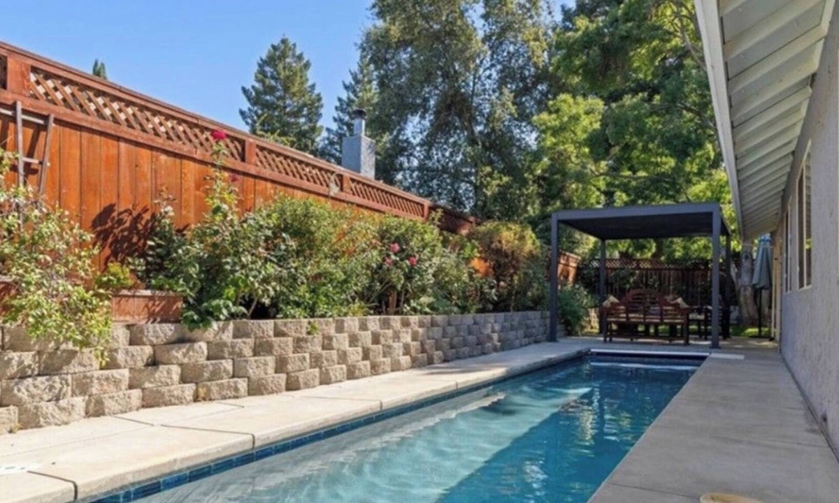 Chico House | Spacious Tropical Oasis with HEATED Pool & Hot Tub