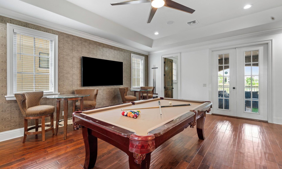 Reunion House | Spacious Villa with Golf Course and Water Views | Loft Game Room | Private Pool