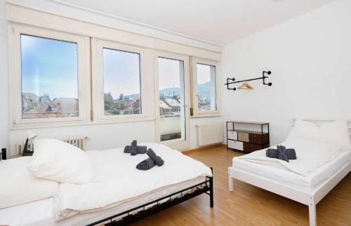 Sihlfeld Apartment | Spacious Zurich Apt Huge Terrace & Views