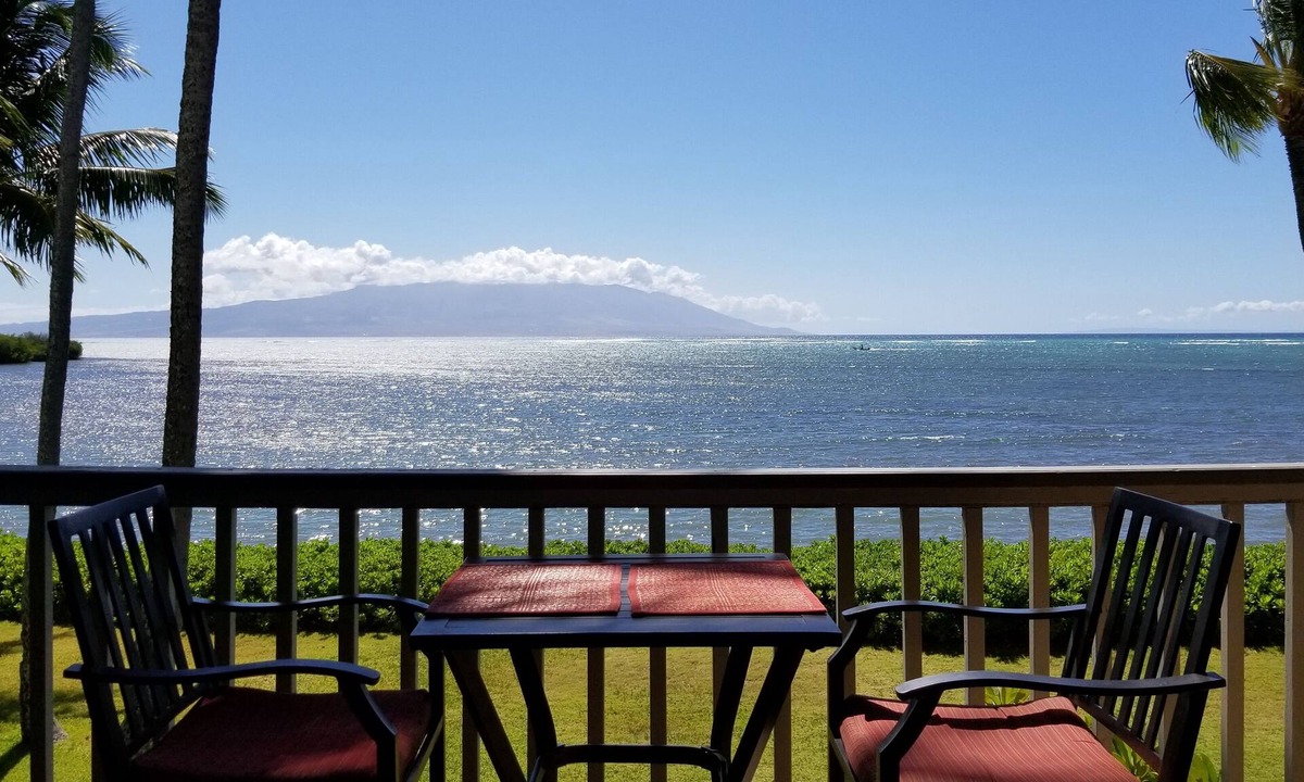 Ualapue Condo | Spectacular, 180 Degree, Oceanfront View! Wavecrest Resort. Private Internet!