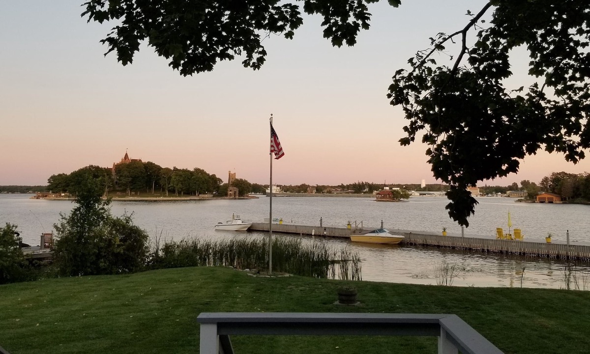 Wellesley Island House | Spectacular Boldt Castle and Main Channel views with Dockage